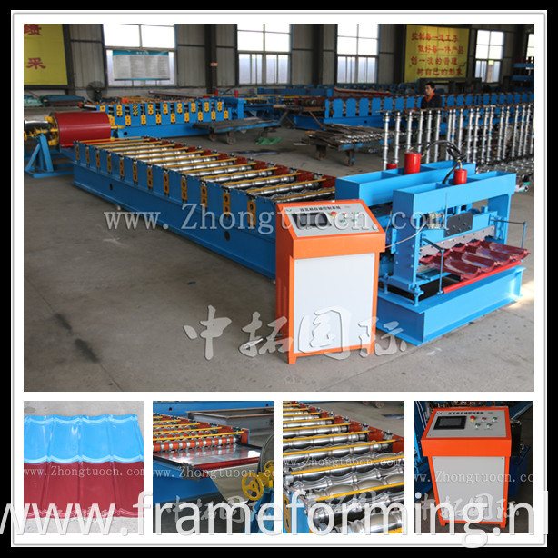 Glazed tile roll forming machine (8)